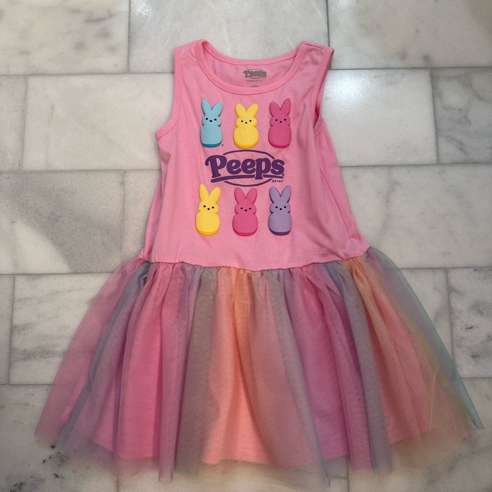 Peeps Pink Tulle Dress